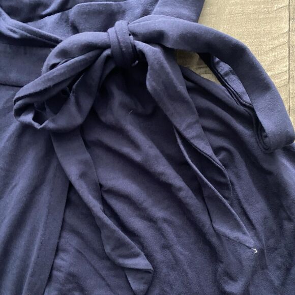 Lilly Pulitzer Misha Wrap Dress True Navy Blue size‎ small - Picture 3 of 14